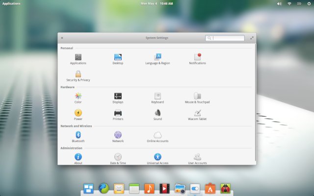 home linux elementary os
